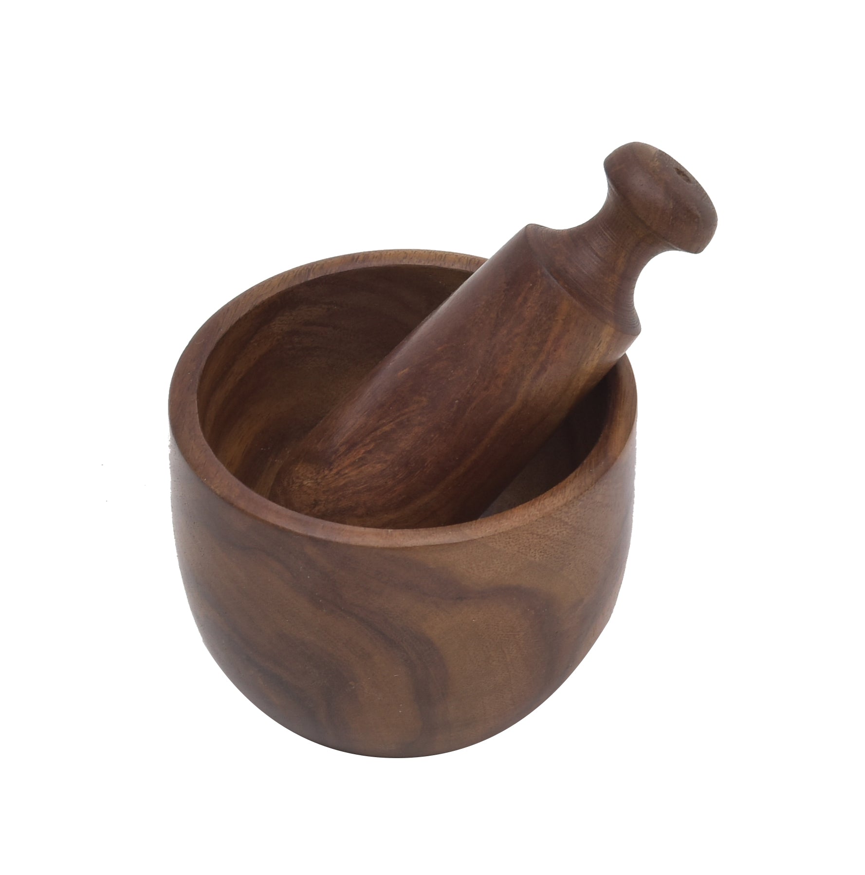 Shisham Wooden Okhali, Mortars & Pestles  5*5 Inch