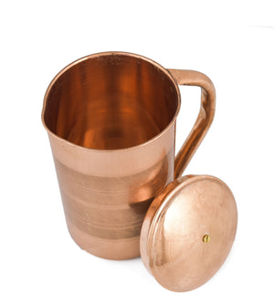 SUTRA COPPER JUG WITH LID 1000 ML