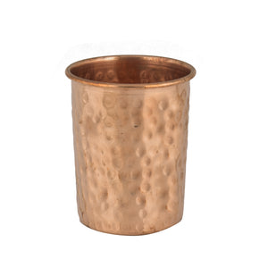 SUTRA COPPER HAMMERED GLASS 250 ML