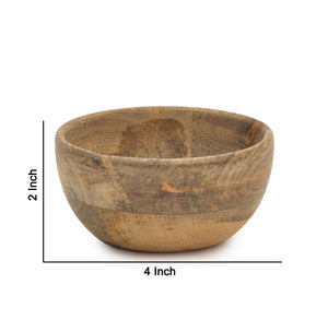 MANGO WOOD BOWL 4