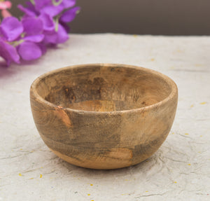 MANGO WOOD BOWL 4