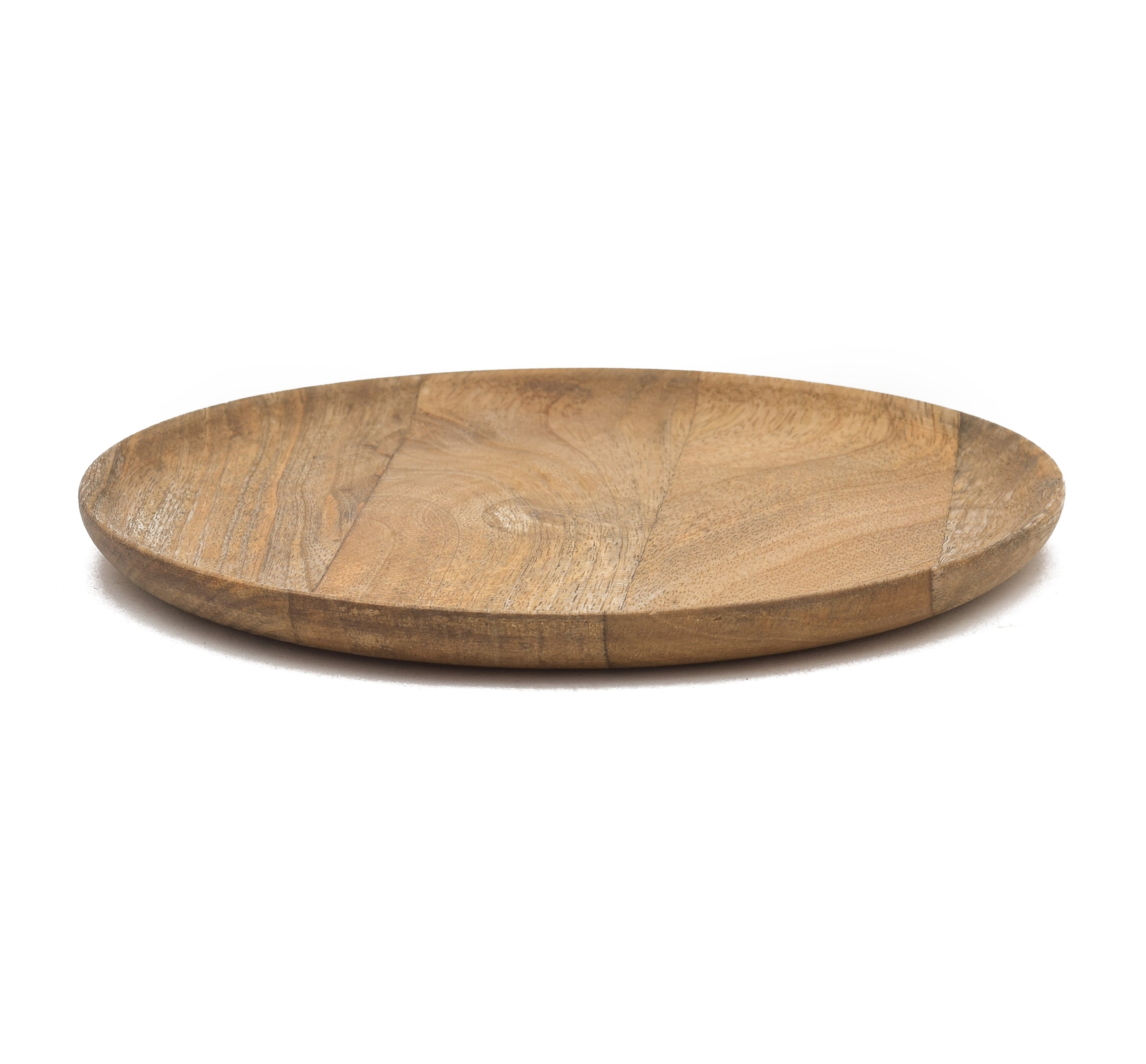 Mango Wood Round Plate 8