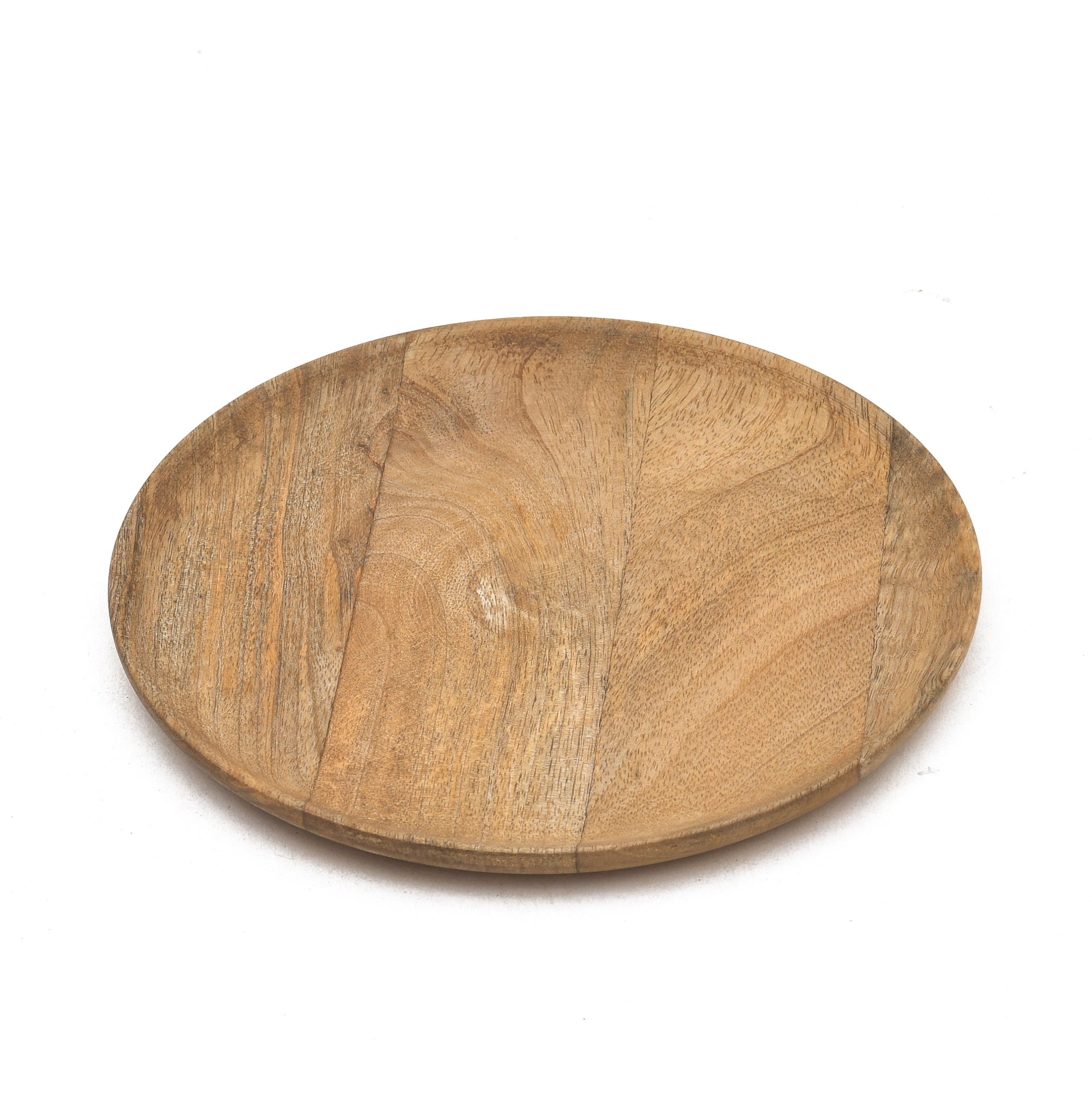 Mango Wood Round Plate 8