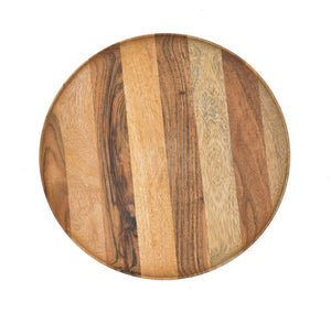 MIXWOOD ROUND PLATE 11