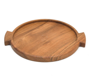 DOUBLE HANDLE PLATTER 14*12