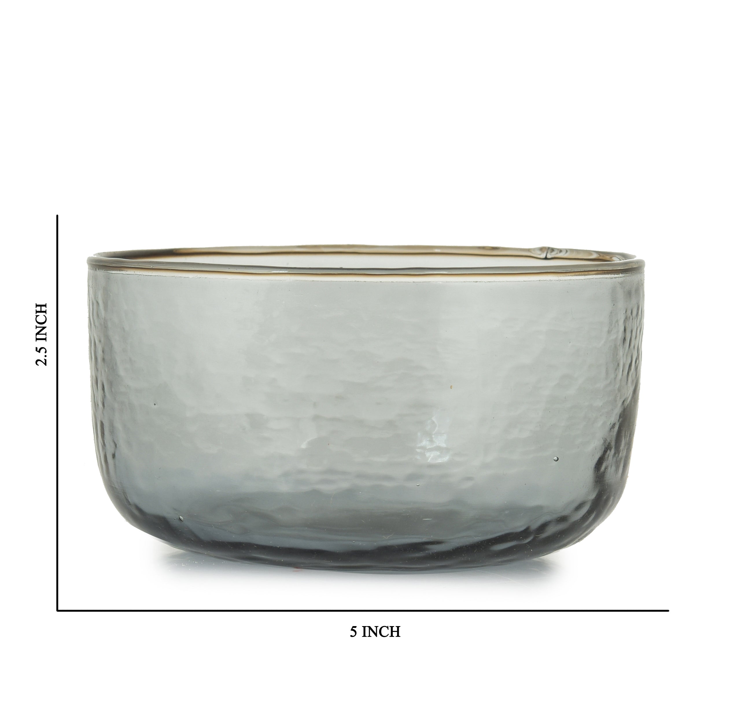 HEATHER DINNERWARE GLASS BOWL MEDIUM