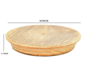 WOODEN AKHAND CHAKLA