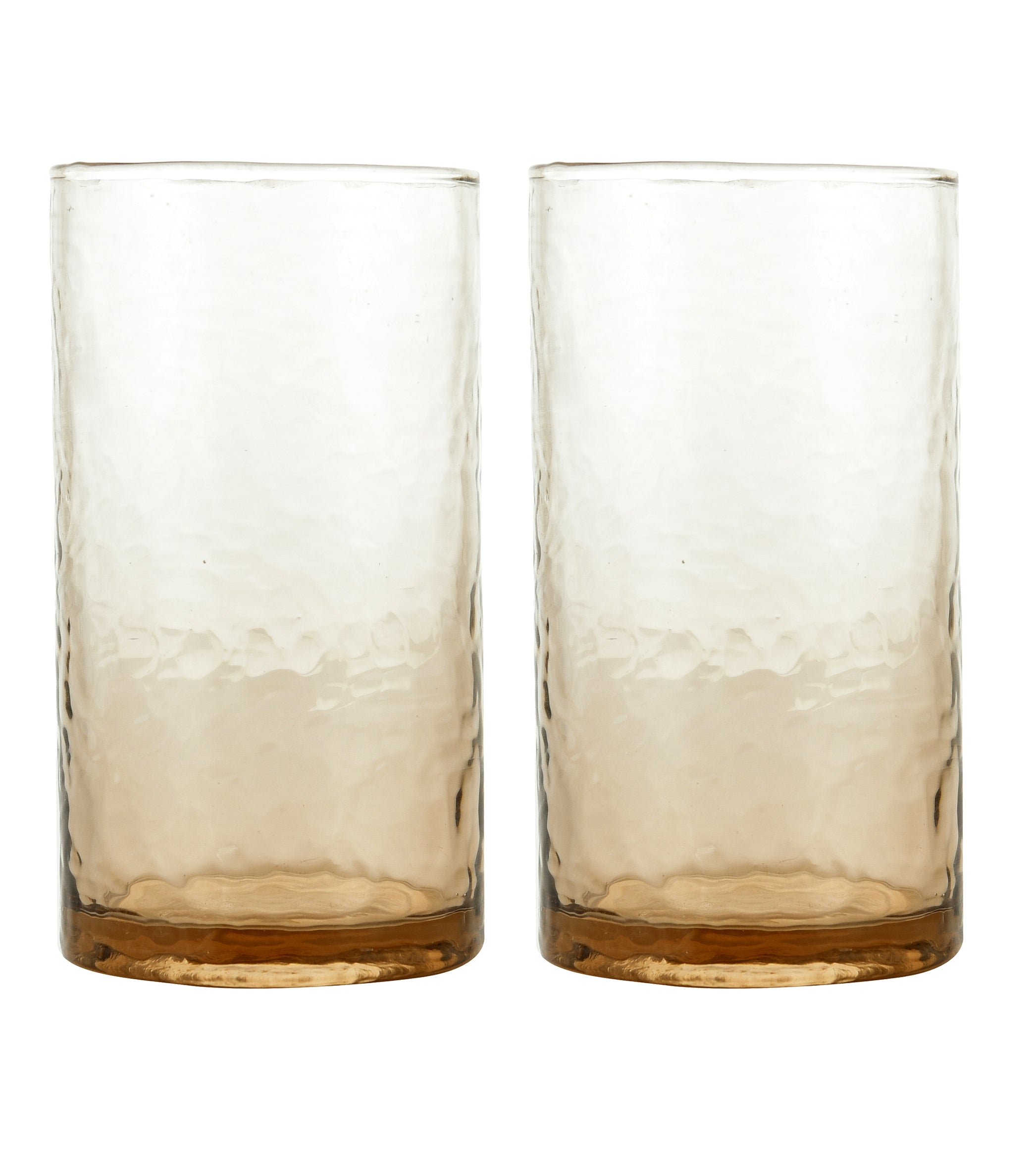 Brown Water Drinkware Glass Set of 2