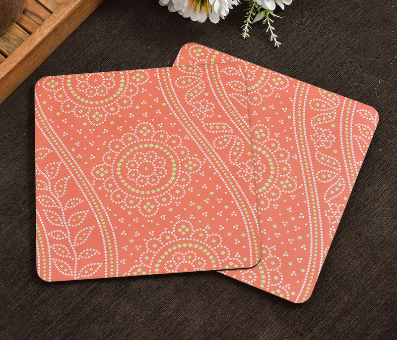 MDF ASSORTED PRINTED TRIVETS SET OF 2