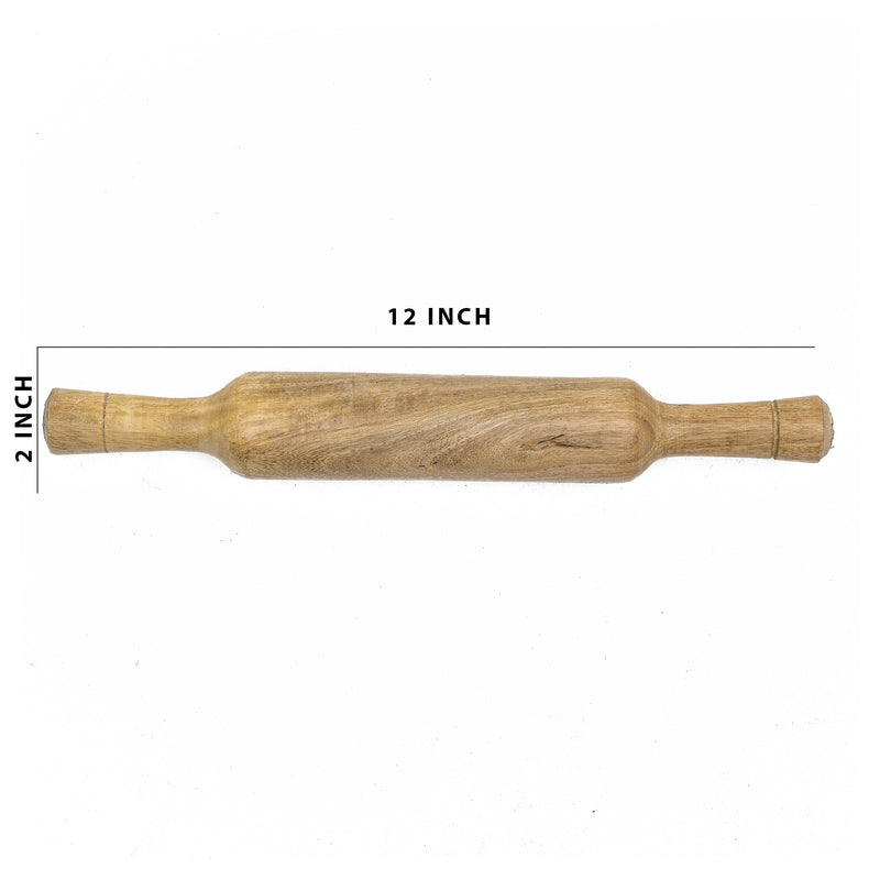 MANGO WOODEN BELAN & ROLLING PIN