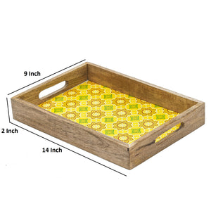 Basant Wooden Serving Tray