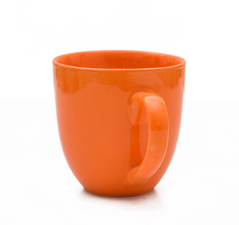 ORANGE CUP FOR COFFEE AND TEA