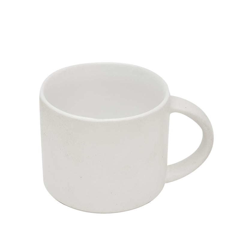 WHITE CUP FOR COFFEE AND TEA CUP