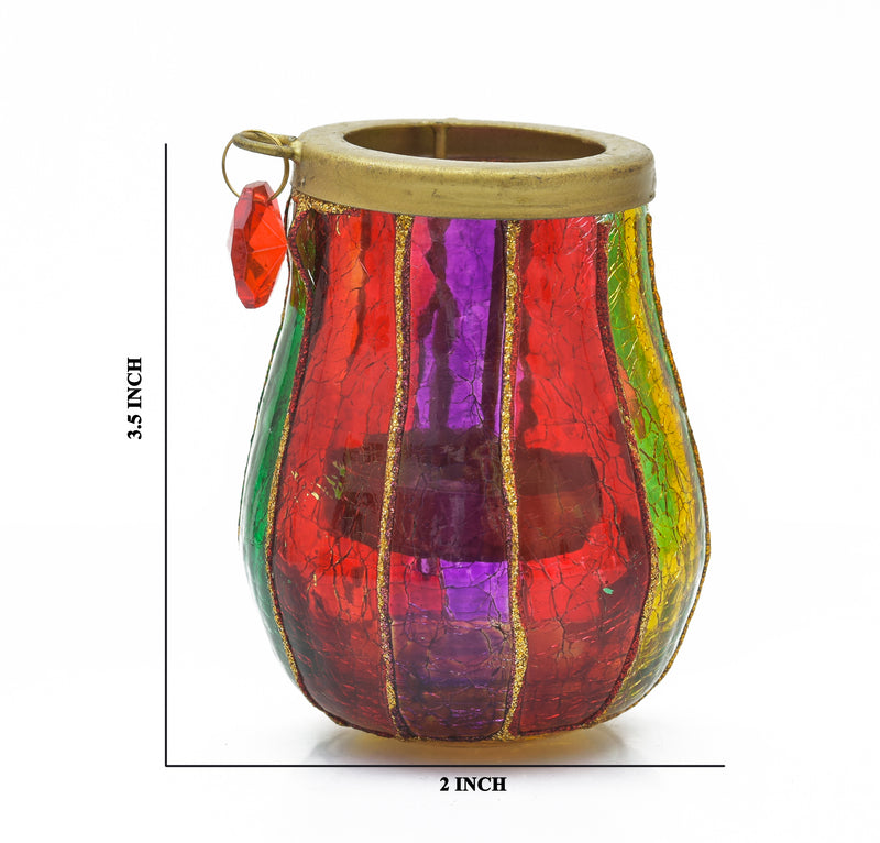 JHAROKHA LINE MATKA T-LIGHT HOLDER