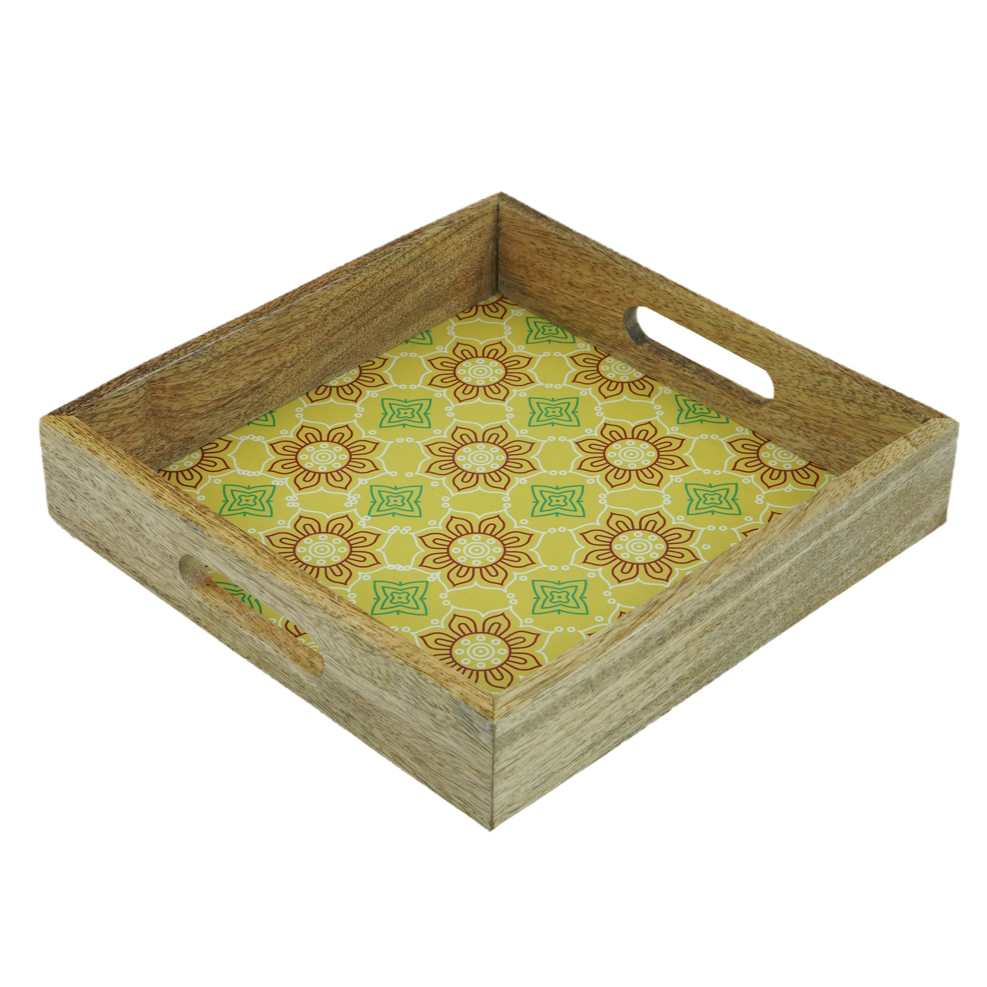 Basant Wooden Serving Tray