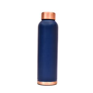 Oreo Matt Blue Copper Bottle – 950 ml