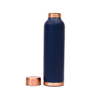 Oreo Matt Blue Copper Bottle – 950 ml