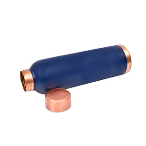 Oreo Matt Blue Copper Bottle – 950 ml