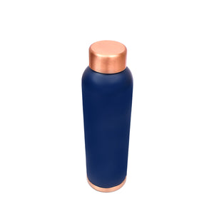 Oreo Matt Blue Copper Bottle – 950 ml