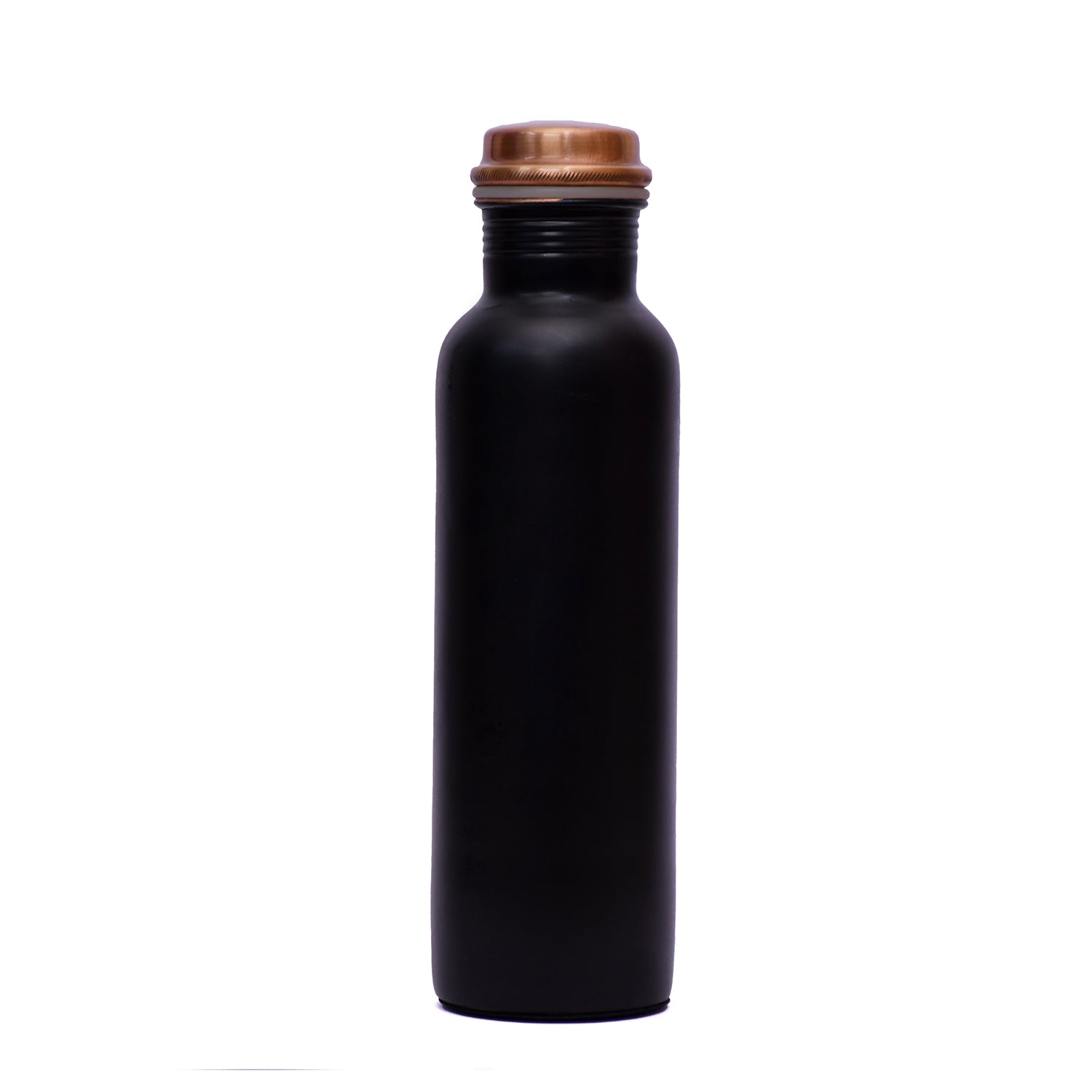 Classic Matt Black Copper Bottle – 950 ml