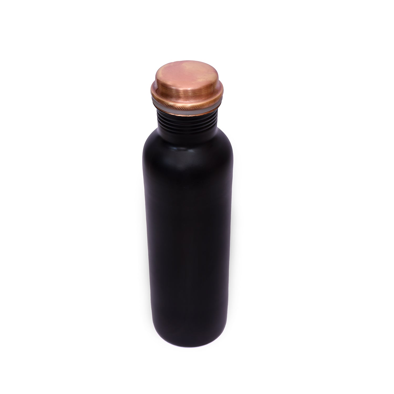 Classic Matt Black Copper Bottle – 950 ml