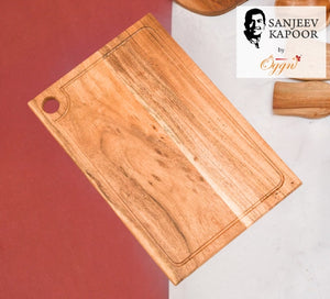 WOODEN JUICE GROVE CHOPPING BOARD 15*10