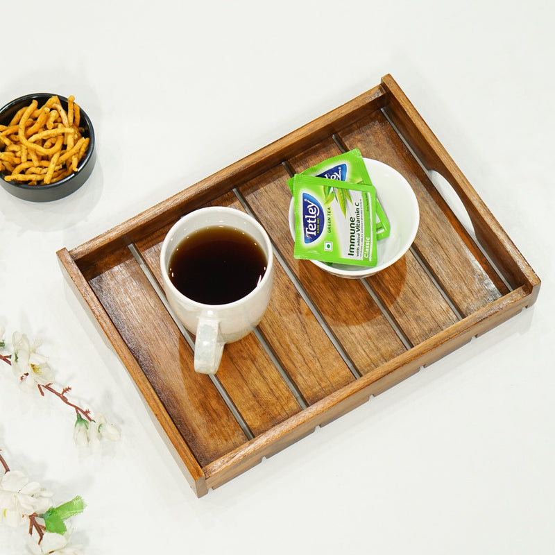 Acacia Wooden Premium Serving Tray