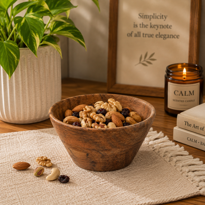Acacia Wooden Bowl
