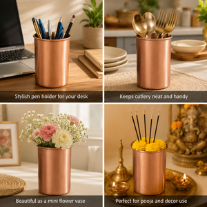 SUTRA COPPER PLAIN GLASS 250 ML