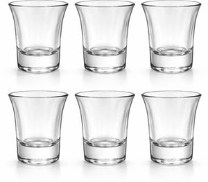 Premium Shot Glass Set 0f 6 – (30 ml, Transparent)