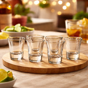 Premium Shot Glass Set 0f 6 – (30 ml, Transparent)
