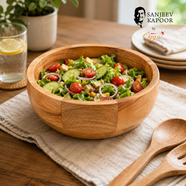 Premium Brown Neem Wood Serving Bowl – 250ml