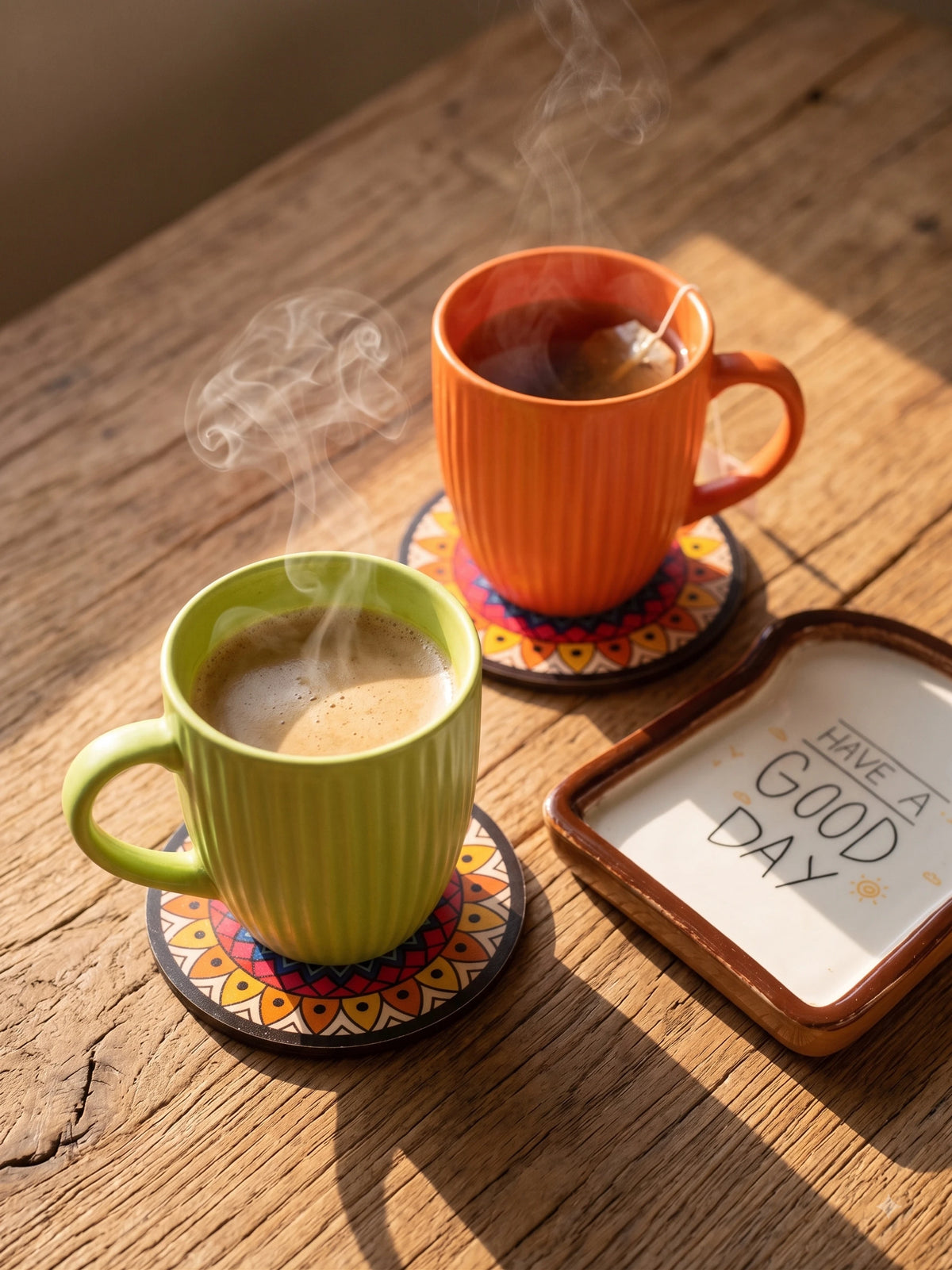 Sanjeev Kapoor by OGGN Special Combo - Breakfast and snack set, tea Stoneware, Ceramic Coffee Mug