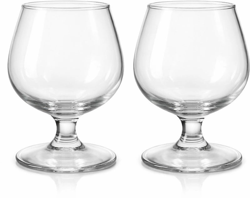 Classic Balloon Wine Glass Set of 2 - 250 ml, Transparent)